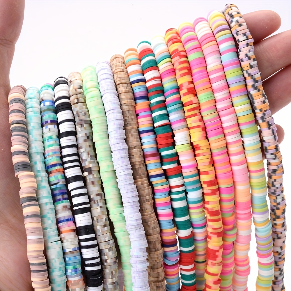 Polymer Clay Beads for Making Jewelry - Colorful Chips